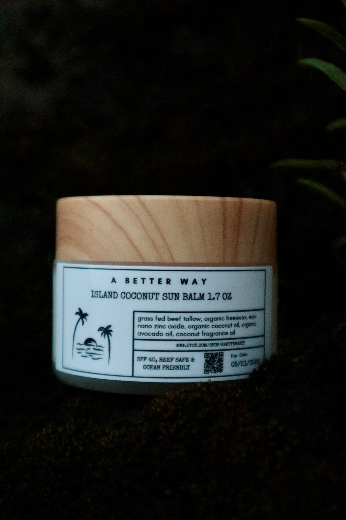 Island Coconut Sun Balm