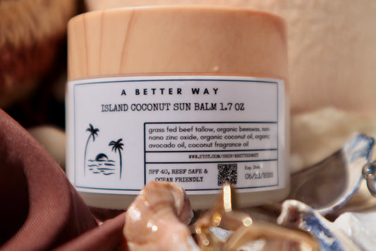 Island Coconut Sun Balm