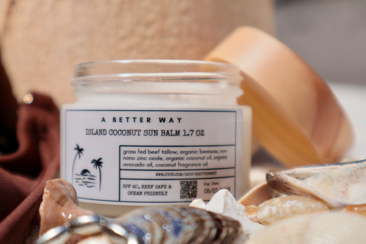 Island Coconut Sun Balm