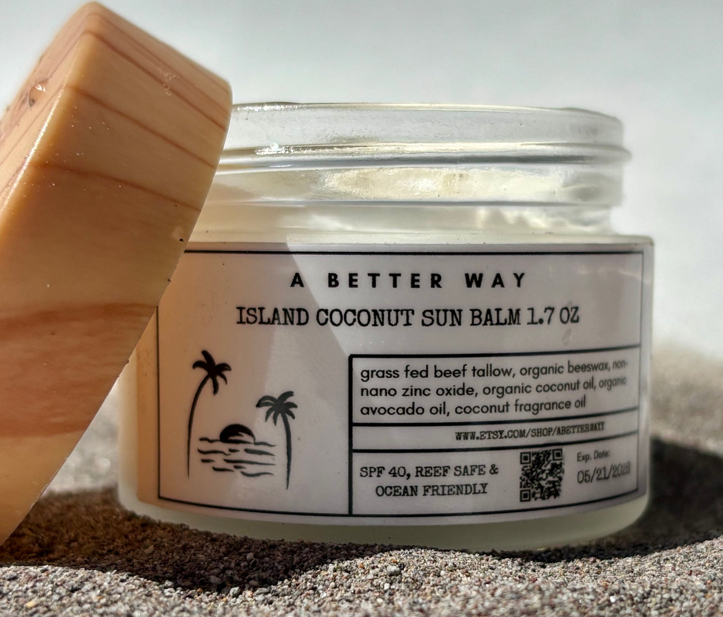 Island Coconut Sun Balm